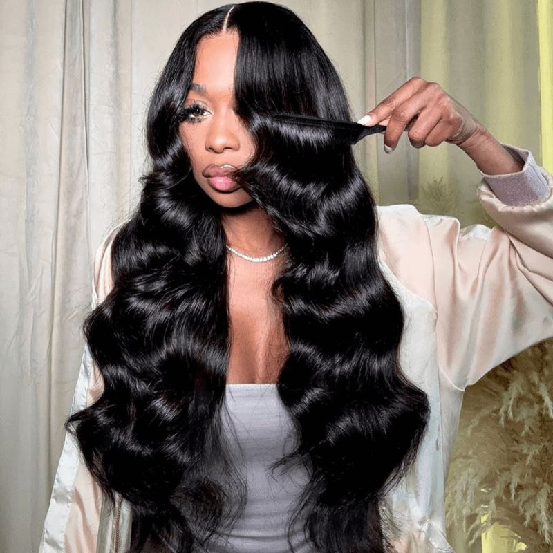 Ali Grace Brazilian Hair 13X4 Lace Front Body Wave Human Hair Lace Frontal Wigs