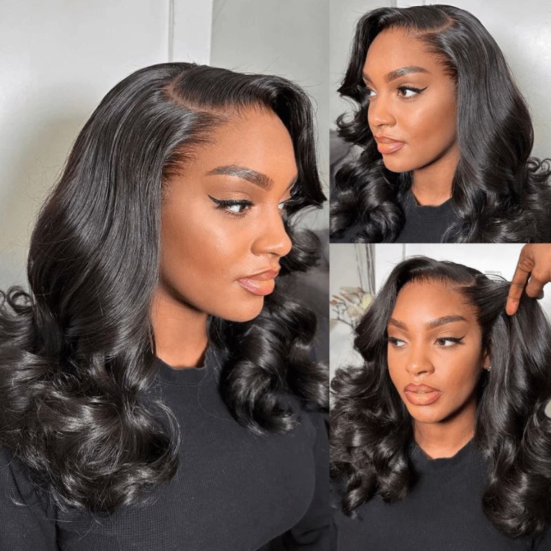 Aligrace Hair 5x5 HD Lace Body Wave Short Bob Wig