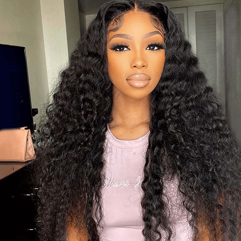 Aligrace Hair 13x4 HD Frontal Lace Water Wave Wig