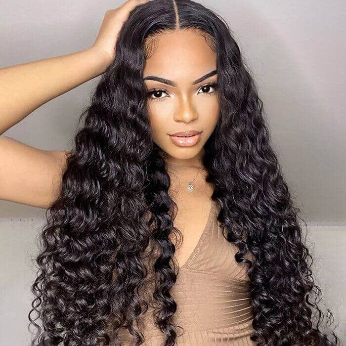 Aligrace 5x5 Breathable Lace Long Wig With Pre Plucked Natural Hairline