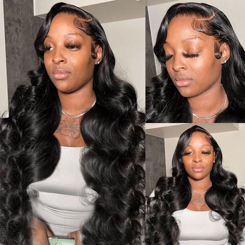 Aligrace 4x4 Closure Lace Body Wave Human Hair Wig AliGrace
