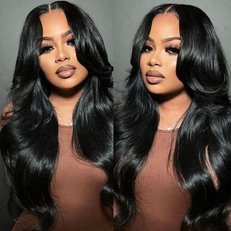 Aligrace 4x4 Lace Body Wave Human Hair Wigs