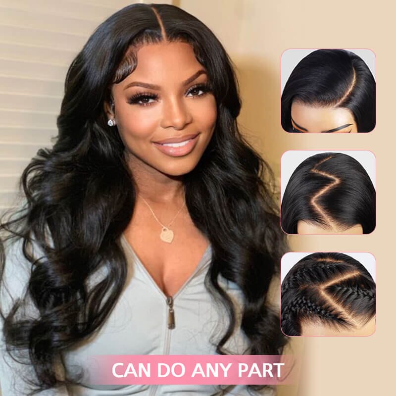 Ali Grace 5x5 Lace Closure Body Wave Human Hair Wigs