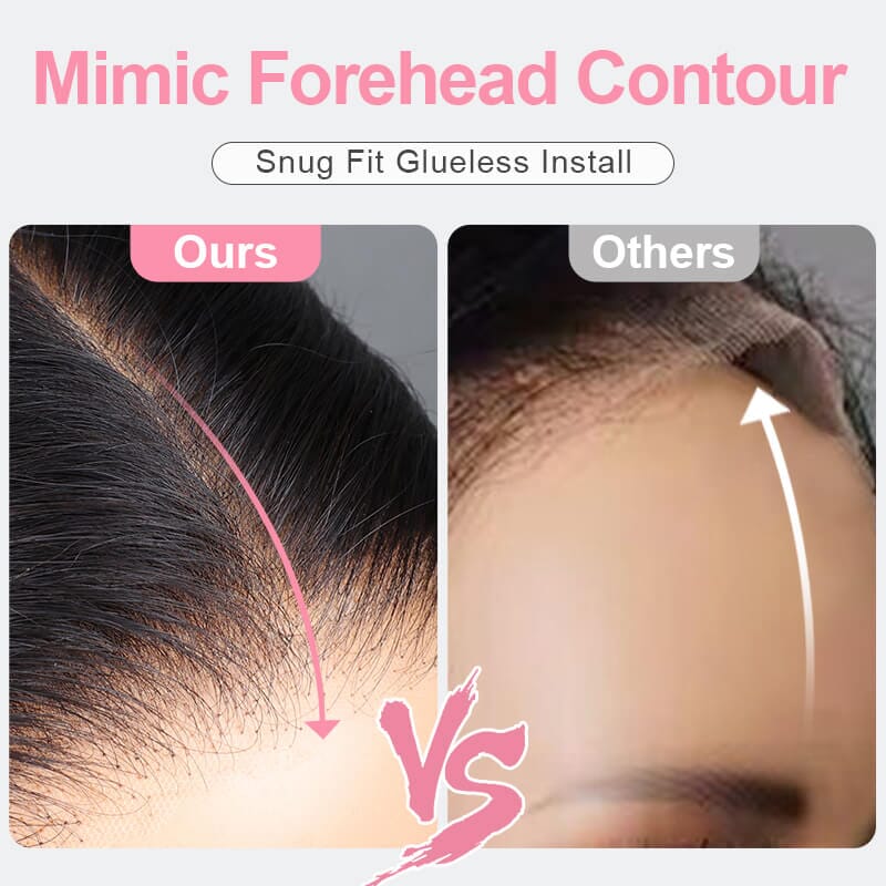 Aligrace 6x5 Pre-Cut Lace Wear Go Glueless Body Wave C Part Short BoB Wig