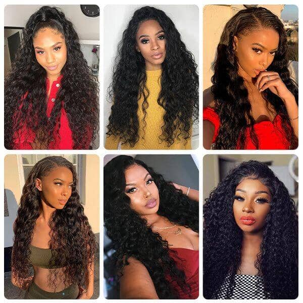 Aligrace Hair 13x4 Lace Water Wave Anti-lifted Design Wig