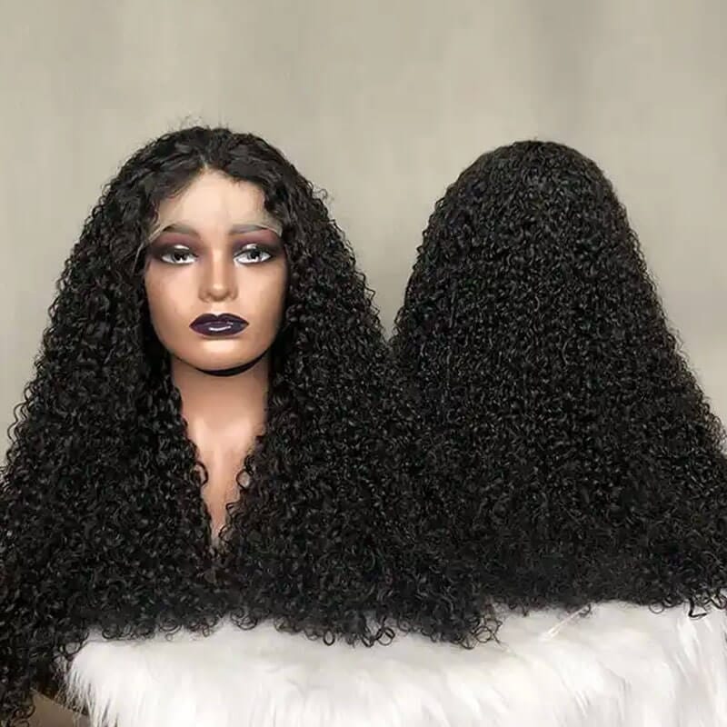 Aligrace 13X4 Lace Super Double Drawn Curly Wigs