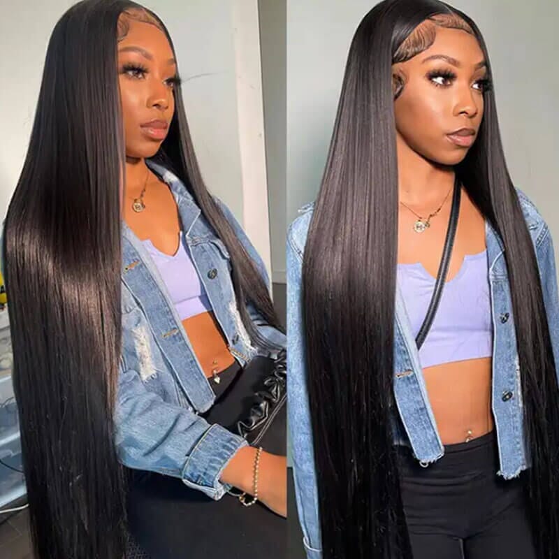 Flash Sale 20 inch 5x5 Straight Wear & Go Pre-Cut Lace Wig