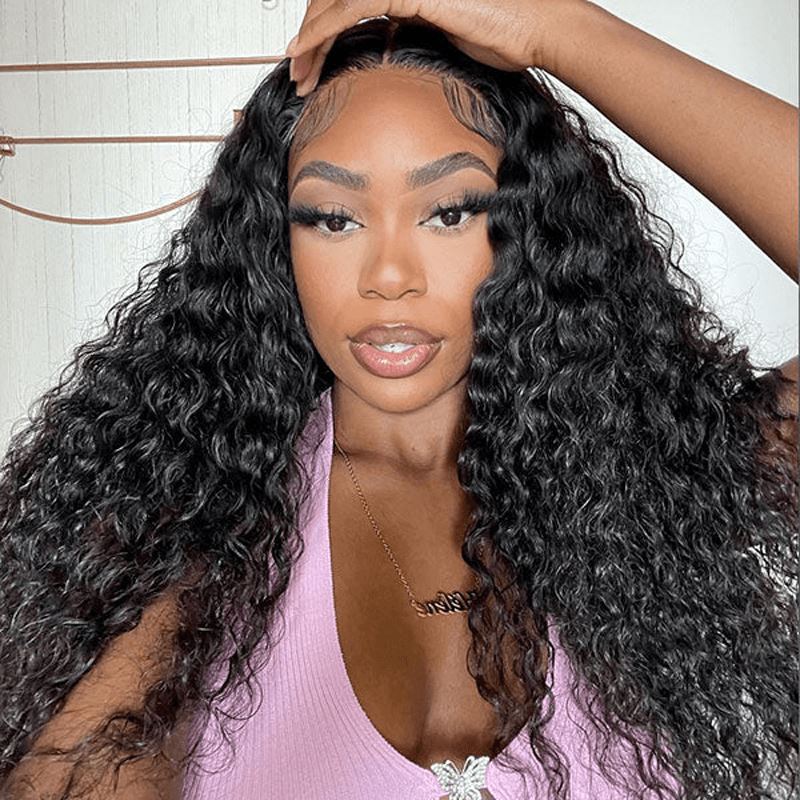 Aligrace Pro Series 5x5 Lace Deep Wave Human Hair Wigs