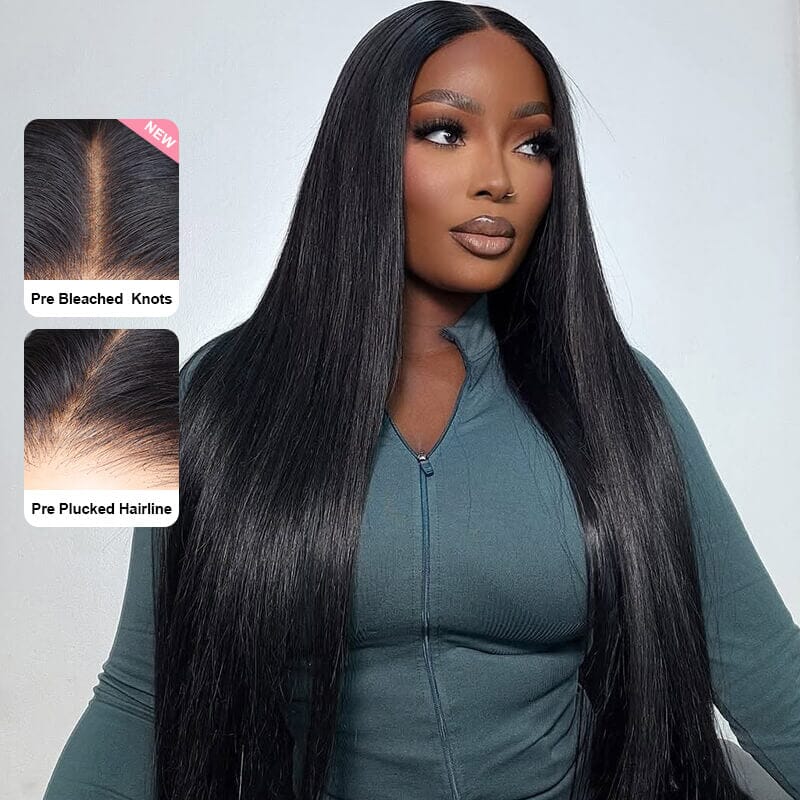 Aligrace Wear & Go 6x5 Pre-Cut Lace Natural Color Straight Wig