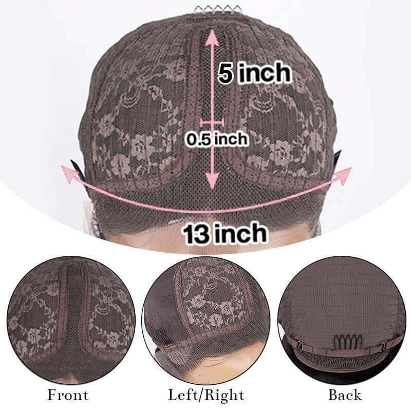 Aligrace MLG Series T Part Lace Jerry Curly BoB Wigs