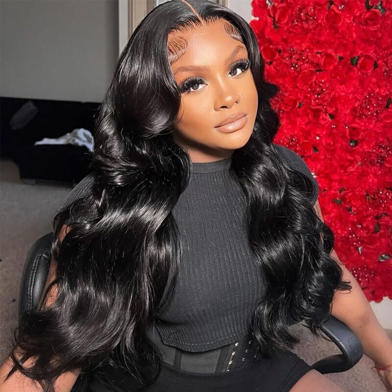 Aligrace Hair Protective Style 13x4 Lace Beginner Friendly Body Wave Human Hair Wig