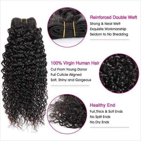 Buy One Get One Free Curly Bundles Body Wave Hair Bundles AliGrace