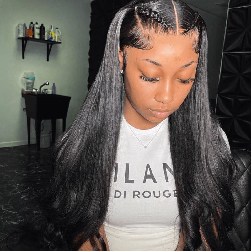 Aligrace 5x5 Lace Straight Wear & Go Pre-Cut Glueless Wig