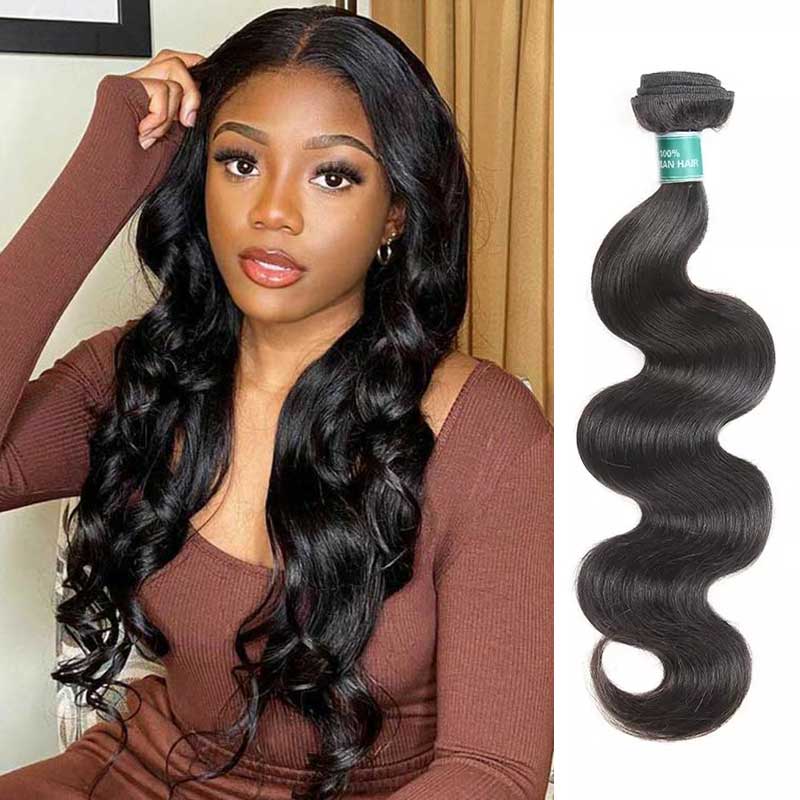 Ali Grace 12A Grade Natural Color Body Wave Hair Unprocessed Virgin Human Hair 1 Bundles Body Wave Hair Bundles AliGrace 10 Brazilian