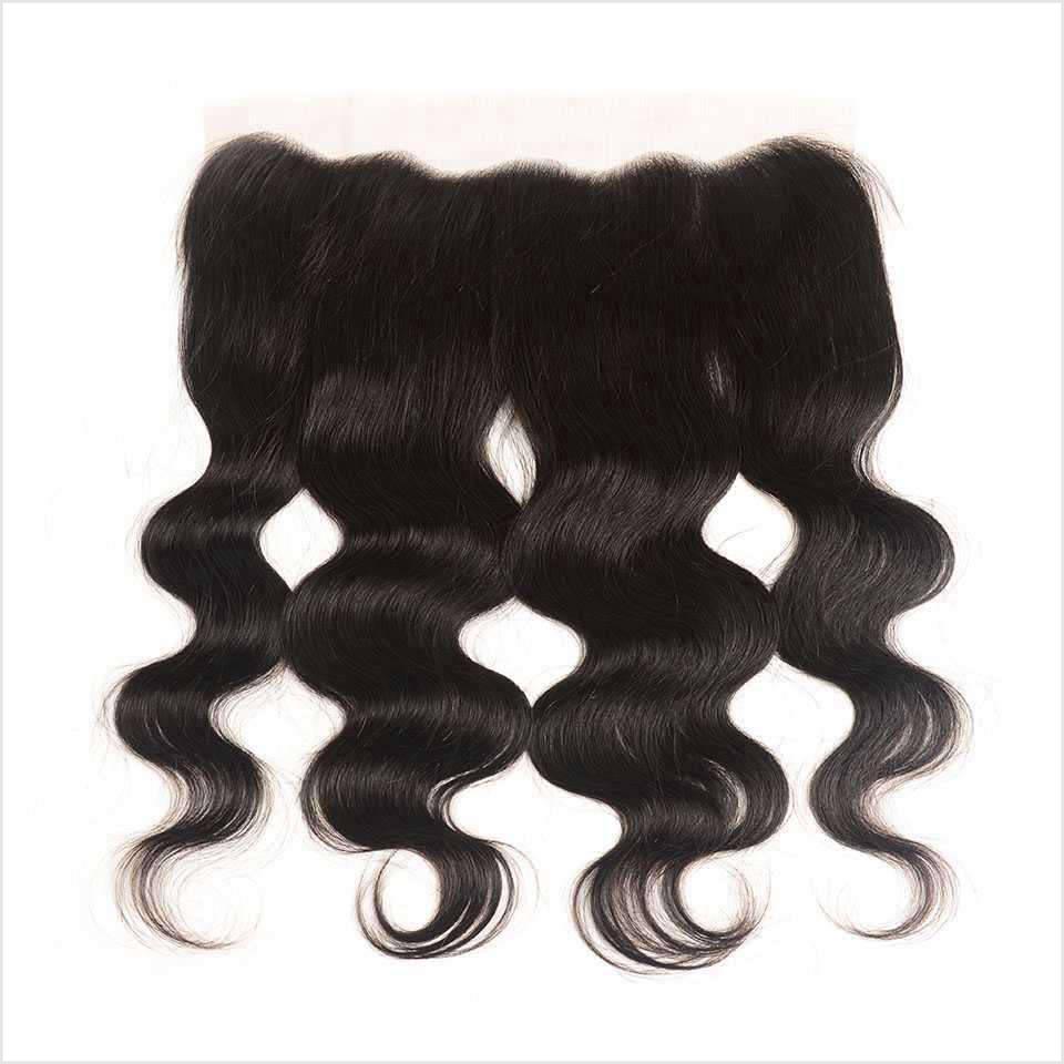 Brazilian Body Wave 13*4 Lace Frontal Free Part HD Lace Frontal with Baby Hair Malaysian 13X4 Lace Frontal AliGrace