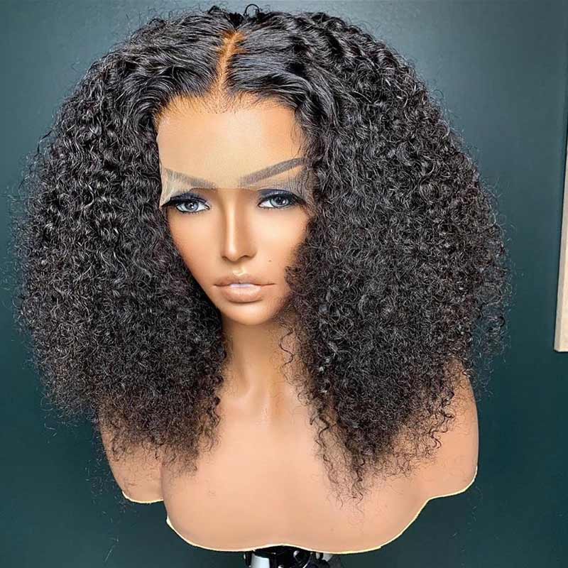 Aligrace MLG Series 13x5x1 T Part Lace Jerry Curly BoB Wigs