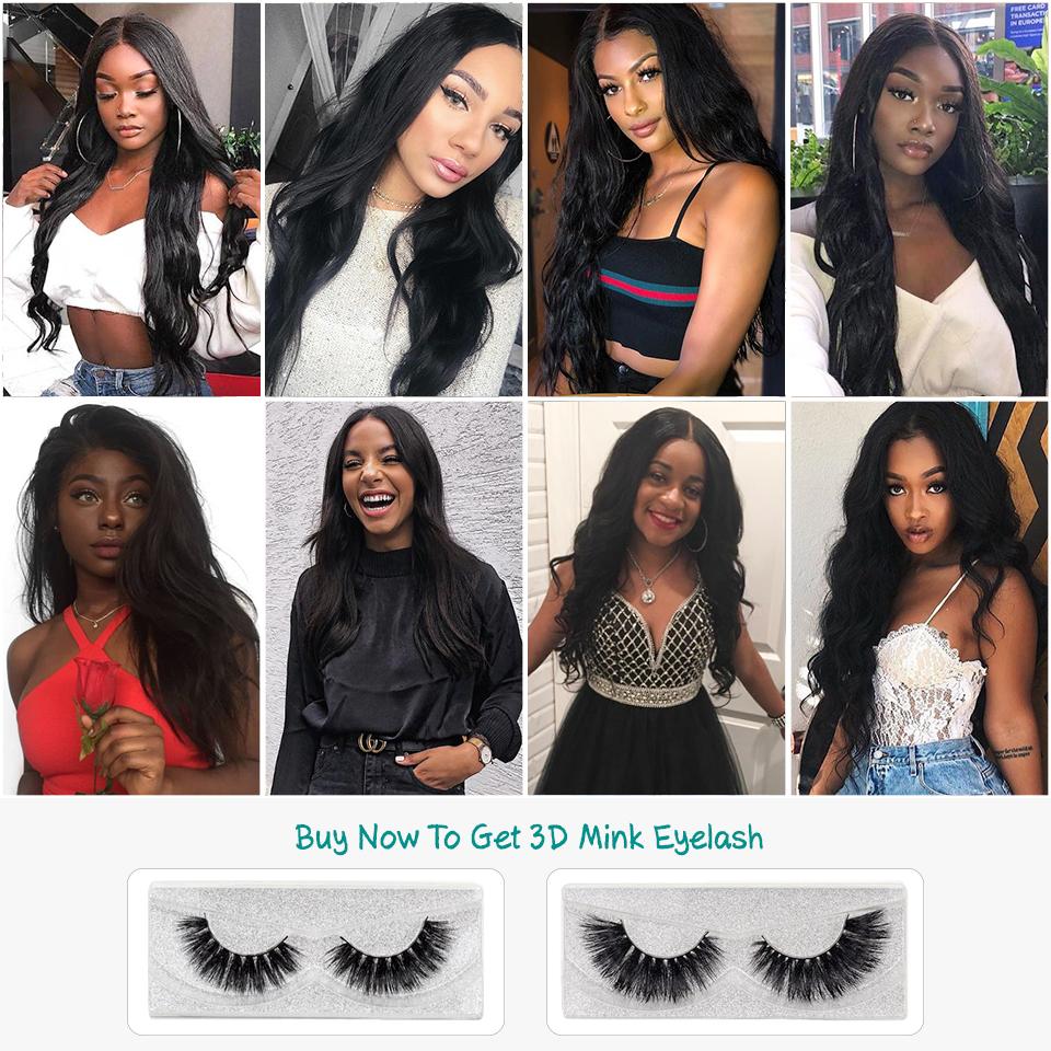 Ali Grace Peruvian Body Wave Hair Bundles 3 Pcs with 13x4 Lace Frontal