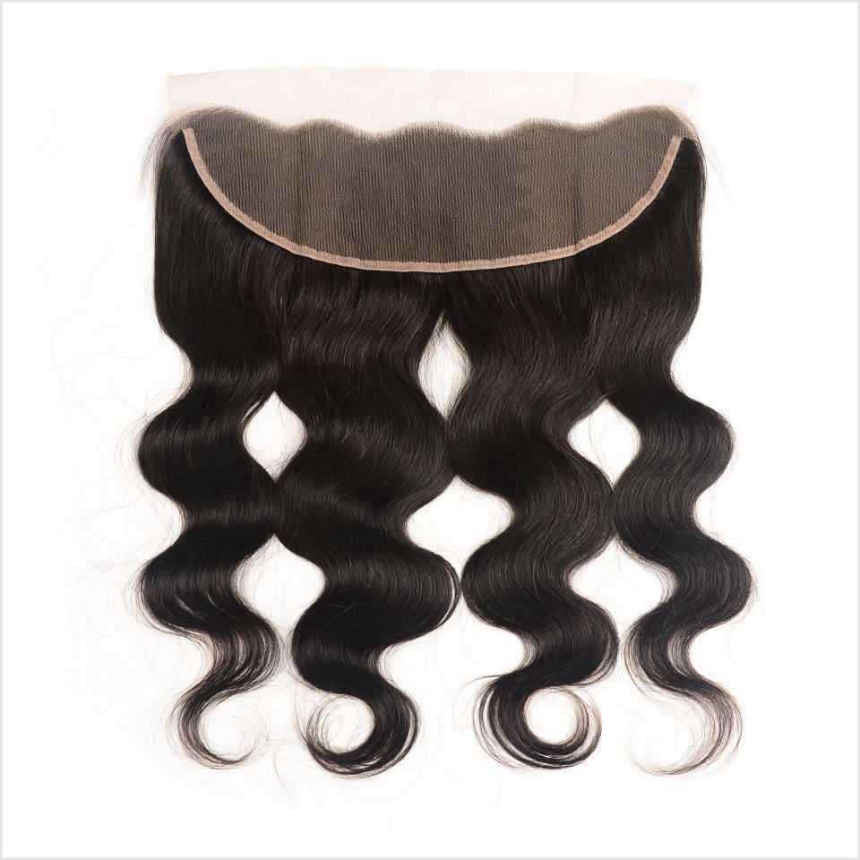 Brazilian Body Wave 13*4 Lace Frontal Free Part HD Lace Frontal with Baby Hair Malaysian 13X4 Lace Frontal AliGrace