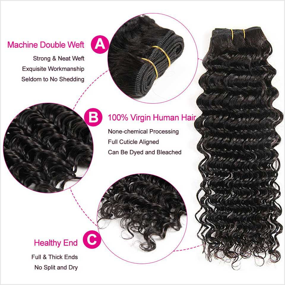 Virgin Human Hair Bundles-6