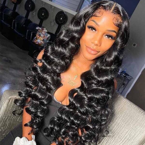 Ali Grace 4x4 Lace Closure Loose Wave Human Hair Wigs
