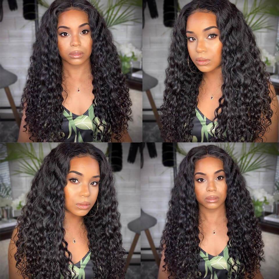 Water Wave Hair Bundles-7
