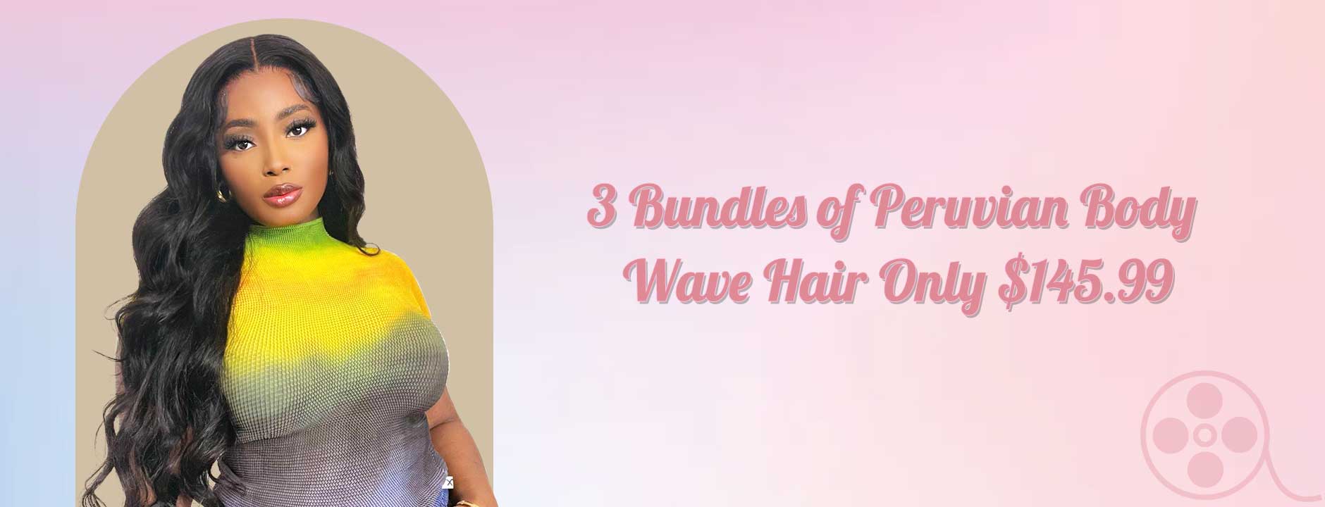 3 Bundles of Peruvian Body Wave Hair Only $145.99