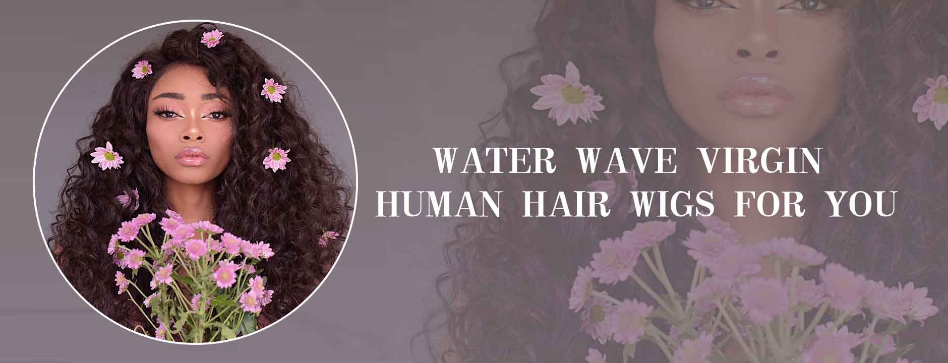 Water Wave Virgin Human Hair Wigs for you