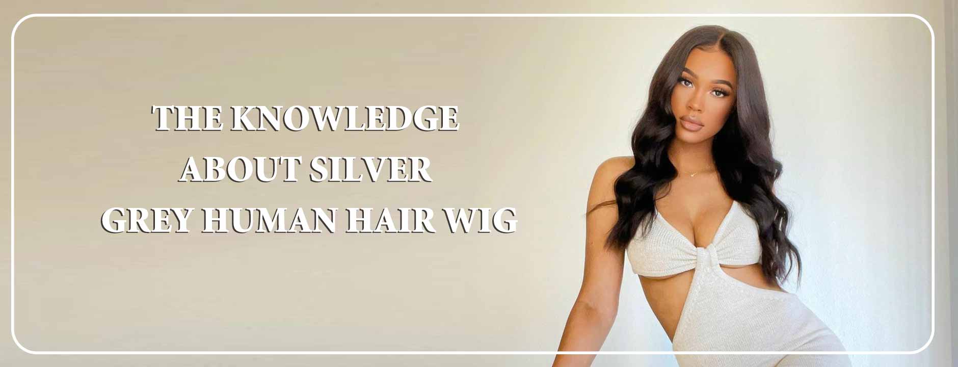 The Knowledge About Silver Grey Human Hair Wig