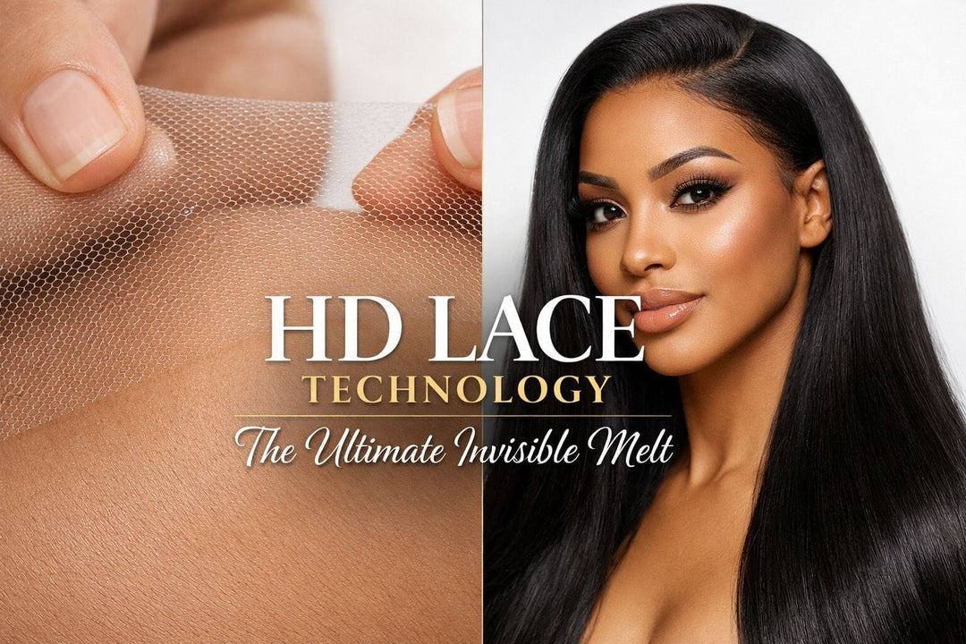 HD lace wig with natural-looking hairline`