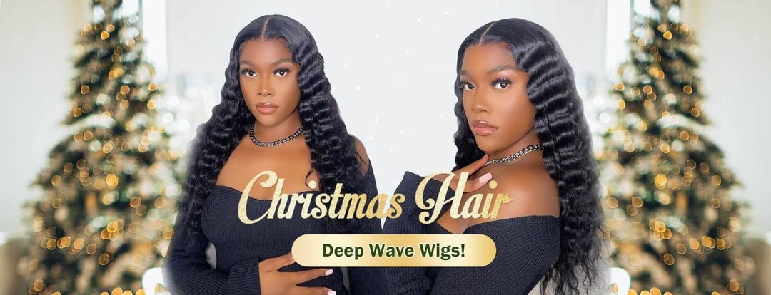 Christmas Hair----Deep Wave Wigs!