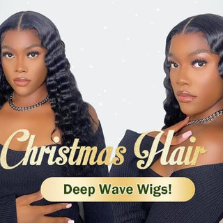 Christmas Hair----Deep Wave Wigs!