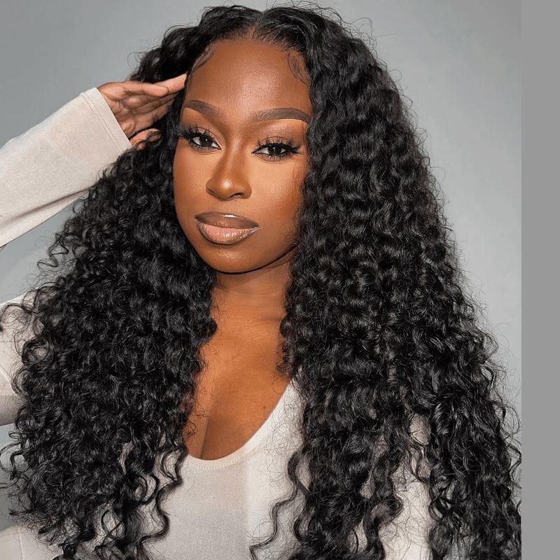 Embrace Effortless Beauty with 13x4 HD Lace Curly Human Hair Wigs