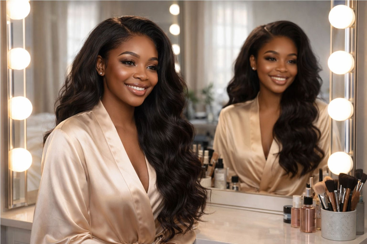 Unleash Your Inner Baddie in 10 Seconds: The AliGrace Wear & Go Wig Transformation