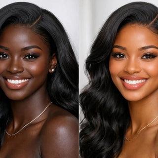 Diverse women models showcasing AliGrace Wear & Go Glueless Wigs in different skin tones