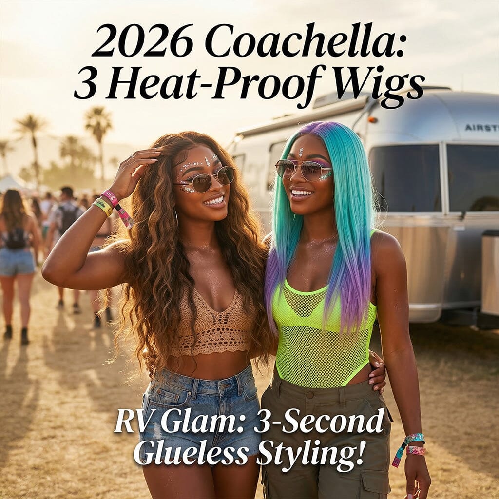 Coachella 2026: 3 Unforgettable Wig Hairstyles That Will Survive the Desert Heat