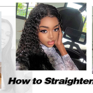 How to Straighten Curly Wigs