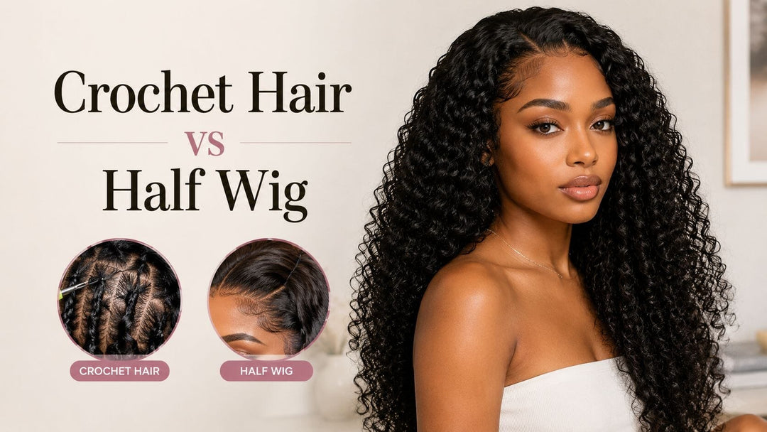 crochet hair braid base protective style
