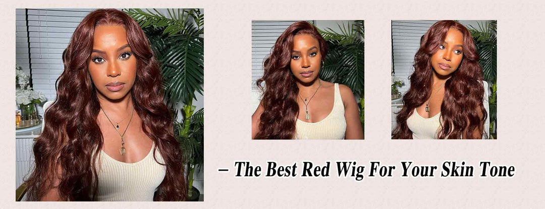 The Best Red Wig For Your Skin Tone