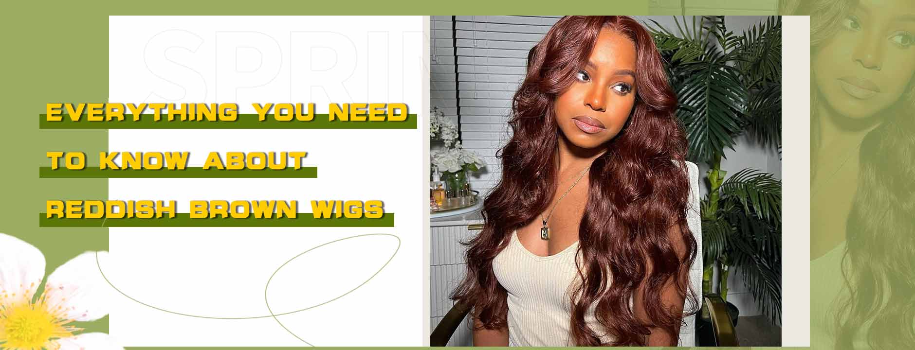 Everything You Need to Know About Reddish Brown Wigs