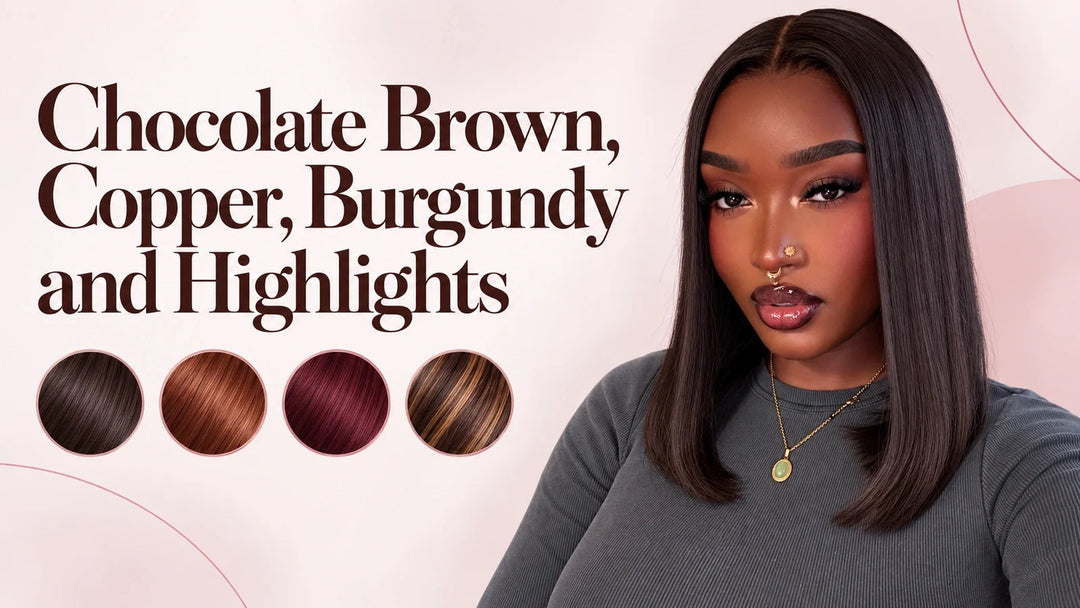 Best Fall Wig Colors for Dark Skin in 2026: Chocolate Brown, Copper, Burgundy and Highlights