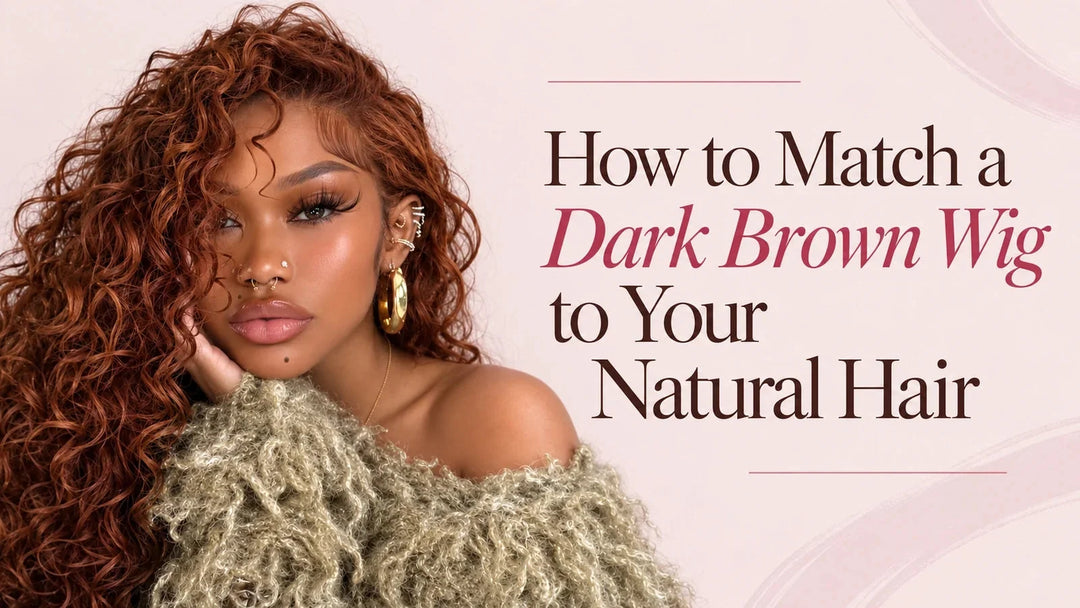 How to Match a Dark Brown Wig to Your Natural Hair: Tone, Density and Length