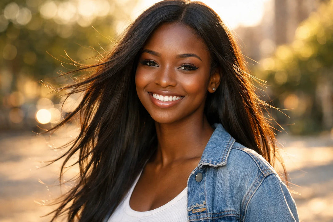 Real human hair vs synthetic? You tell me.