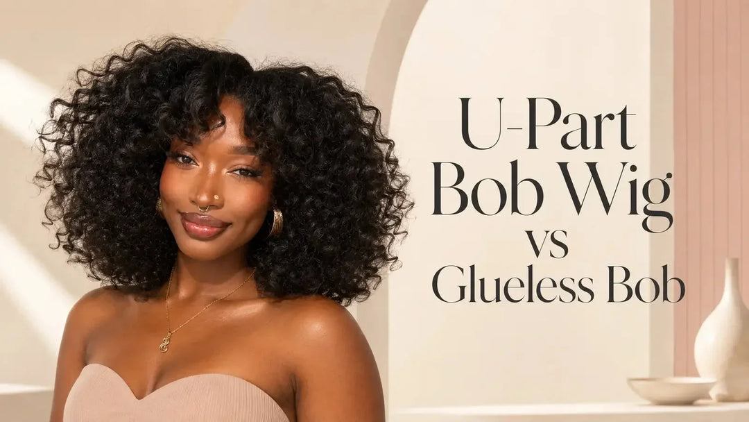 U-Part Bob Wig vs Glueless Bob: Which Looks More Natural With Less Work?