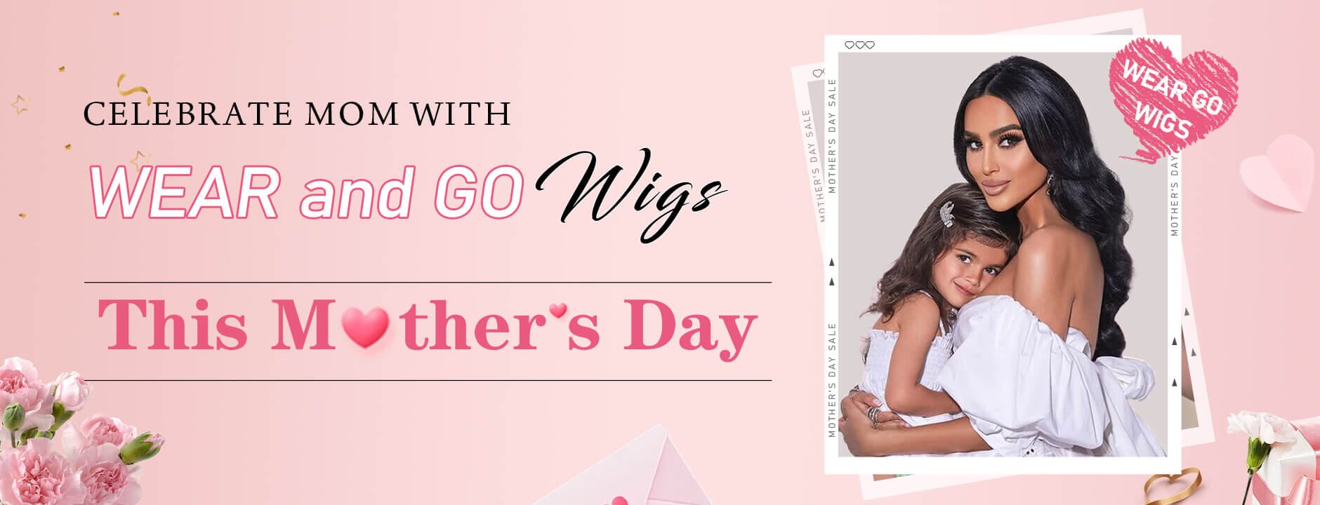 Celebrate Mom with Wear and Go Wigs this Mother's Day!