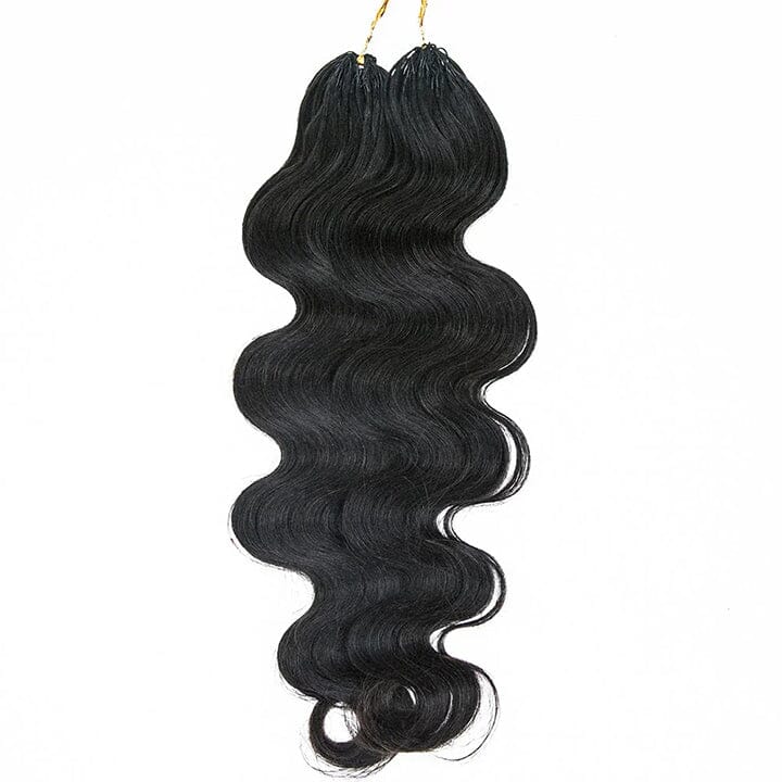 Aligrace Hair Body Wave Pre-Separated Crochet Hair Extension 4 Bundle Deal Natural Color Feather Soft AliGrace 