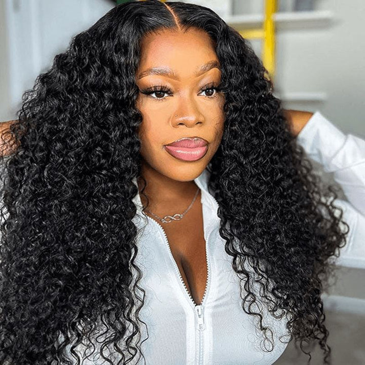 Aligrace 5x5 Lace Water Wave Wear &amp; Go Pre-Cut Glueless Wig