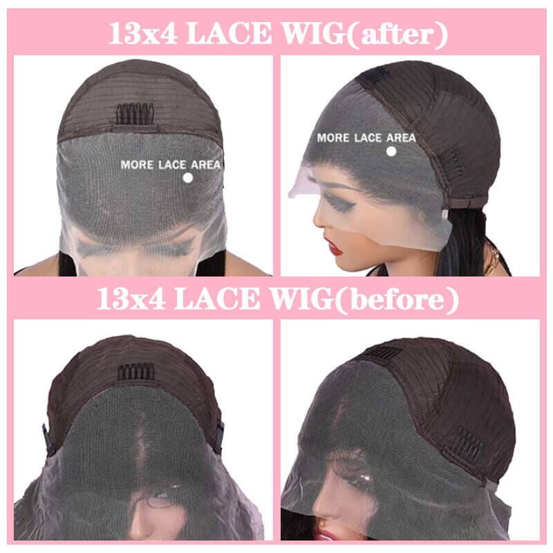 Aligrace 13X4 Lace Super Double Drawn Curly Wigs