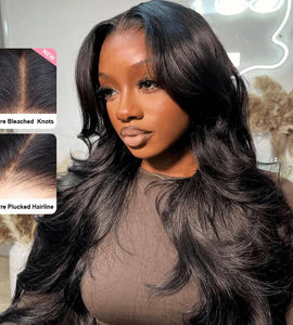 Aligrace Wear & Go 6x5 Pre-Cut Lace Body Wave Wig With Pre Bleached Invisible Knots