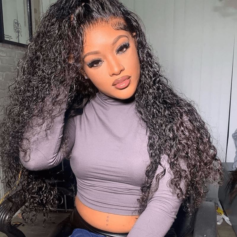 Aligrace 6x5 Pre-Everything Wear &amp; Go Water Wave Glueless Human Hair Wigs AliGrace 