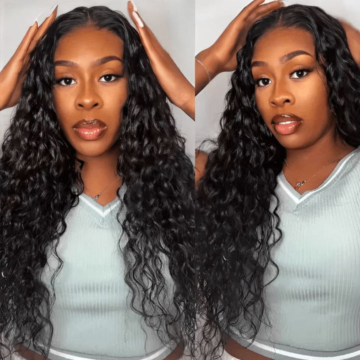 Aligrace 6x5 Pre-Everything Wear &amp; Go Water Wave Beginner Friendly Wig